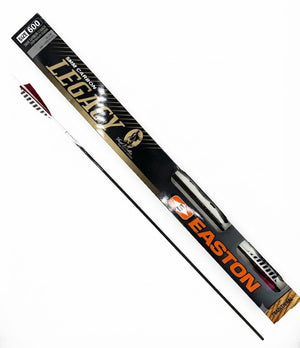 Easton Legacy 5MM Fred Eichler Edition Carbon Fletched Arrows - 6-pack - 340, 400, 500, 600, 700
