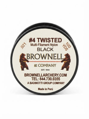 Brownell #4 Black Nylon Serving Jig Spool Bowstring Material