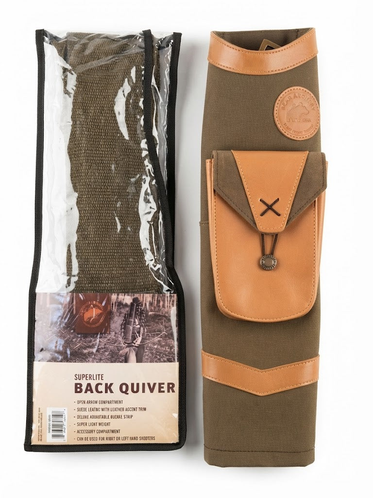 BEAR ARCHERY Traditional Back Quiver