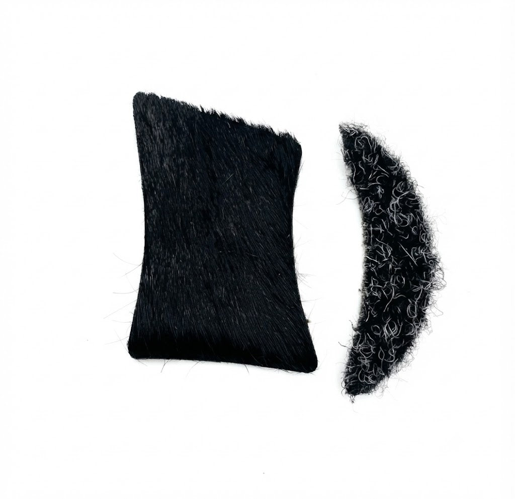 Hoyt Satori Calf Hair Side Plate & Rug Rest - Right and Left Hand