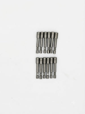 Gold Tip Stainless Steel Half Out Inserts .204 - Traditional Classic