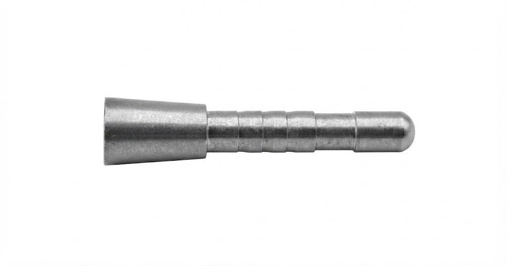 Easton 5MM 50Gr Stainless Half-Out Inserts, dozen