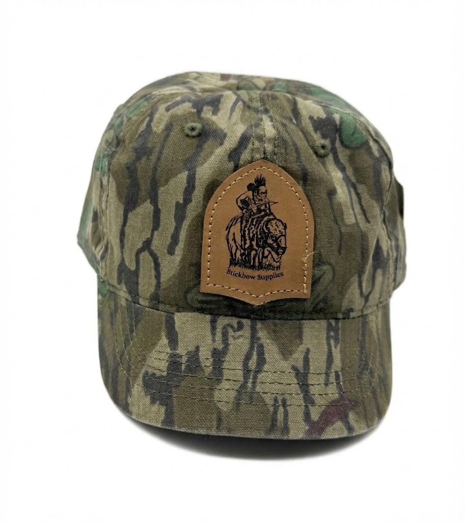 Mossy Oak Greenleaf Short Bill Bowhunter Hat