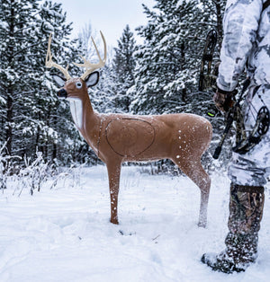 Real Wild 3D Alert Replaceable Vital Deer Buck Archery Target with EZ Pull Foam