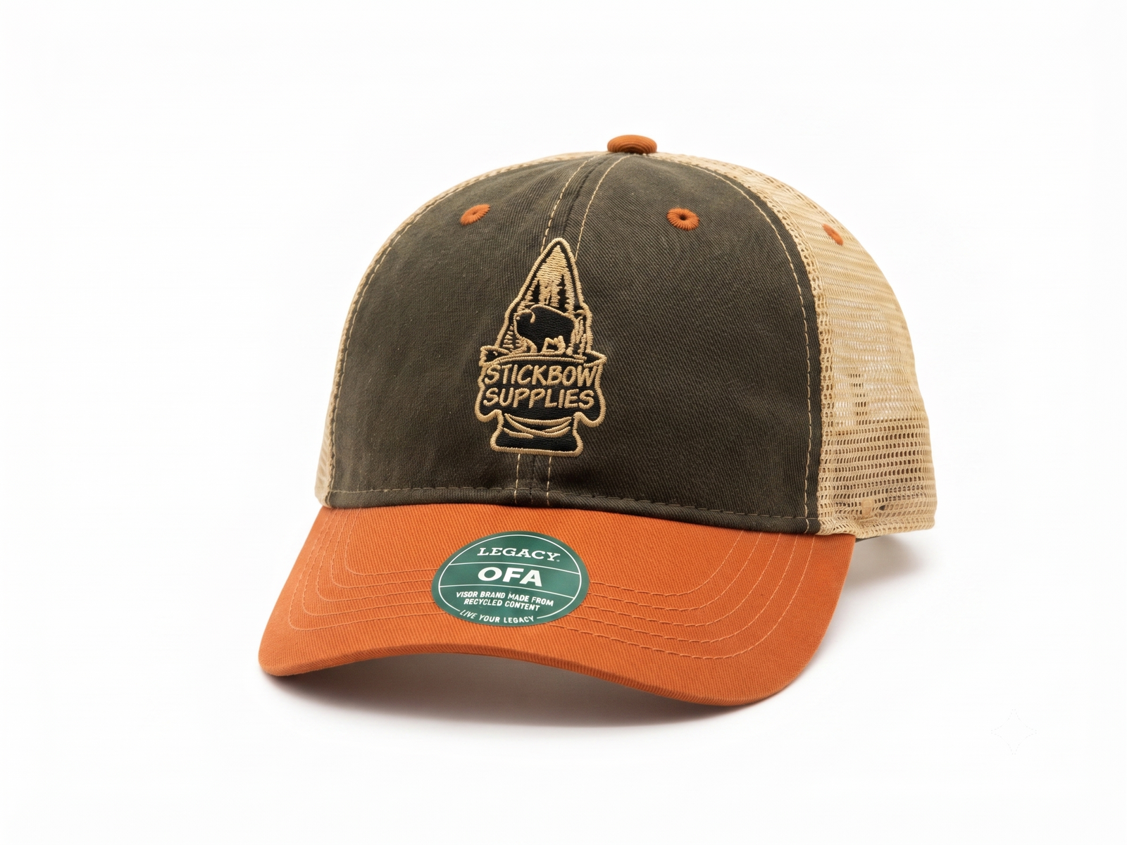 Embroidered Logo Hat - Legacy Old Favorite Archery Hat