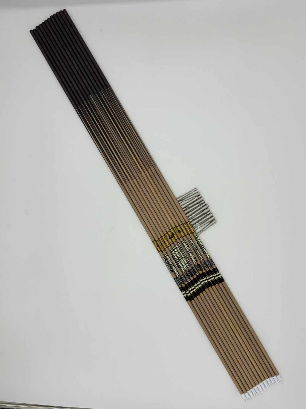 Gold Tip Traditional Classic Hunter Carbon Arrow Shafts, Nocks and Inserts Included