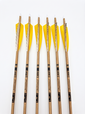 Gold Tip Traditional Arrows With Inserts