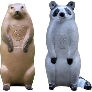 Pro Hunter Raccoon And Groundhog Combo Pack Archery Targets