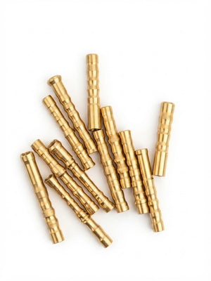 Gold Tip Brass Arrow inserts .246 100gr 1 dozen