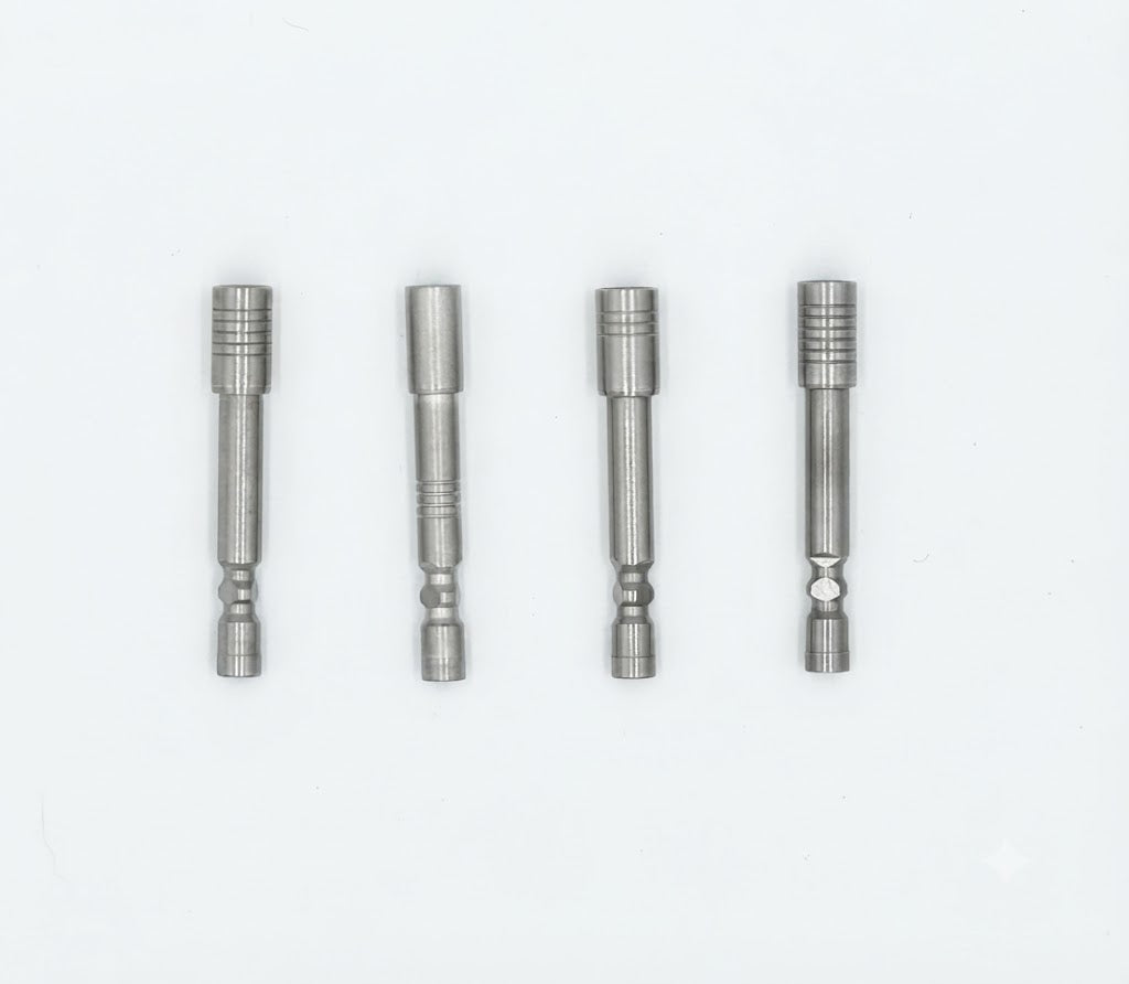 Gold Tip Stainless Steel Half Out Inserts .204 - Traditional Classic