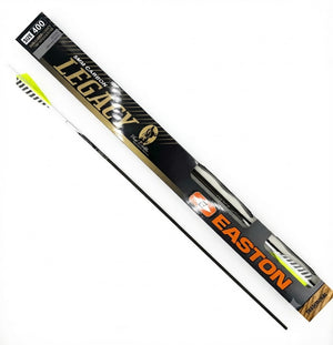 Easton Legacy 5MM Fred Eichler Edition Carbon Fletched Arrows - 6-pack - 340, 400, 500, 600, 700