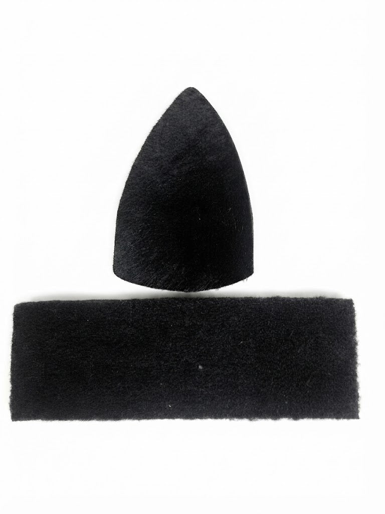 Calf Hair Side Plate With Rug Premium Rug Rest, For Both Recurves & Longbows