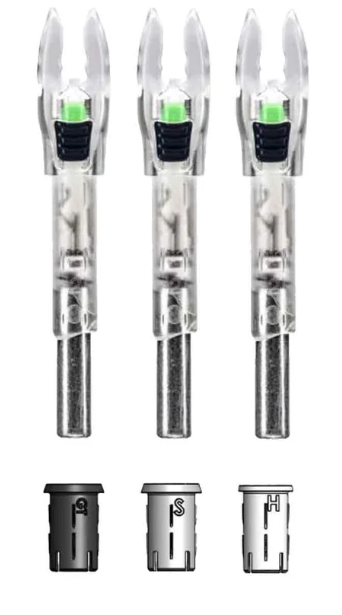 Nockturnal Shift Universal Lighted Nocks - 3 Pack