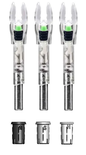Nockturnal Shift Universal Lighted Nocks - 3 Pack