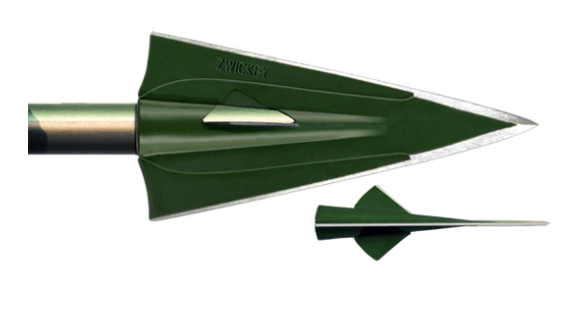 zwickey 4 blade glue on